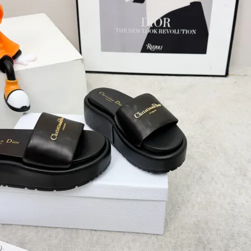 Replica Christian Dior Slippers For Women #1422817 $88.00 USD for Wholesale