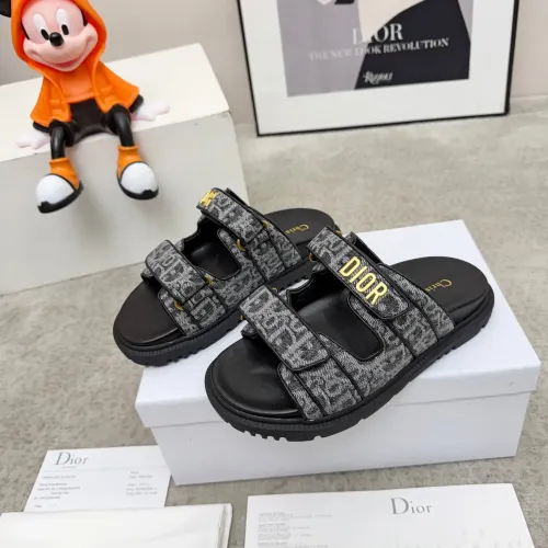 Christian Dior Slippers For Women #1422823 $92.00 USD, Wholesale Replica Christian Dior Slippers