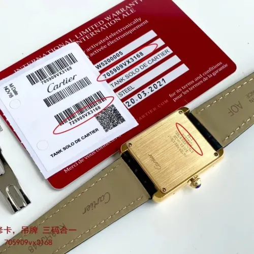 Replica Cartier AAA Quality Watches #1422872 $257.85 USD for Wholesale