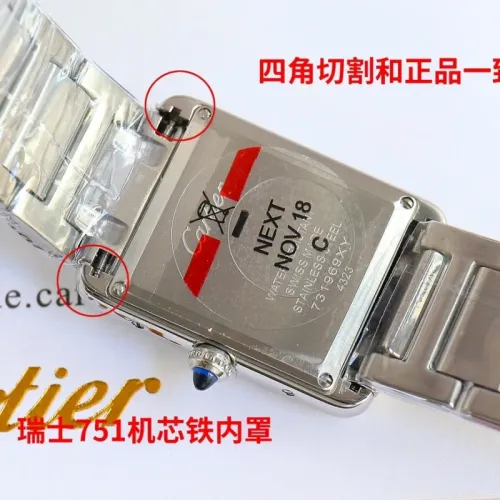 Replica Cartier AAA Quality Watches For Unisex #1422876 $241.32 USD for Wholesale