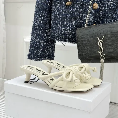 Replica LOEWE Slippers For Women #1422900 $100.00 USD for Wholesale