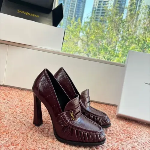 Yves Saint Laurent YSL High-Heeled Shoes For Women #1422934 $130.00 USD, Wholesale Replica Yves Saint Laurent YSL High-Heeled Shoes