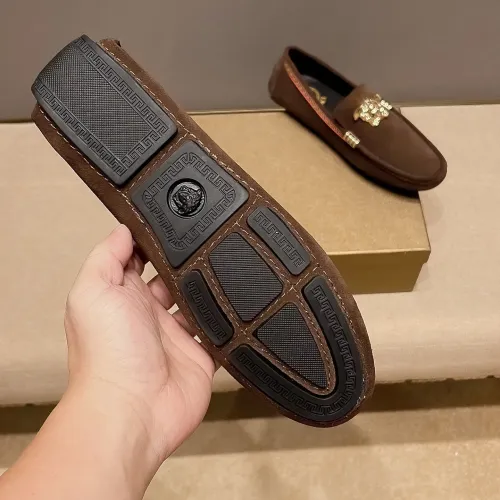 Replica Versace Leather Shoes For Men #1423013 $76.00 USD for Wholesale