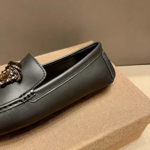 Replica Versace Leather Shoes For Men #1423016 $80.00 USD for Wholesale