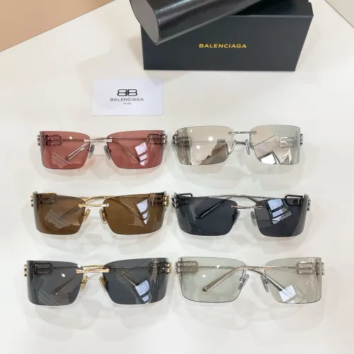 Replica Balenciaga AAA Quality Sunglasses #1423035 $60.00 USD for Wholesale