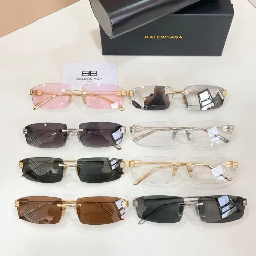 Replica Balenciaga AAA Quality Sunglasses #1423044 $60.00 USD for Wholesale