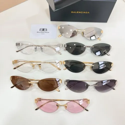 Replica Balenciaga AAA Quality Sunglasses #1423048 $60.00 USD for Wholesale