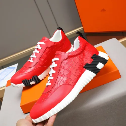Replica Hermes Casual Shoes For Men #1423065 $82.00 USD for Wholesale