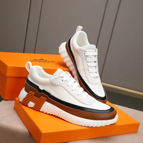 Replica Hermes Casual Shoes For Men #1423067 $82.00 USD for Wholesale