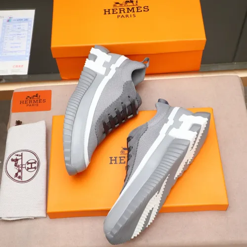 Replica Hermes Casual Shoes For Men #1423068 $82.00 USD for Wholesale