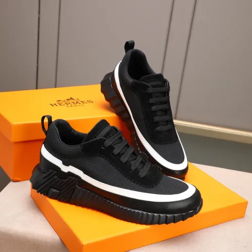 Replica Hermes Casual Shoes For Men #1423070 $82.00 USD for Wholesale