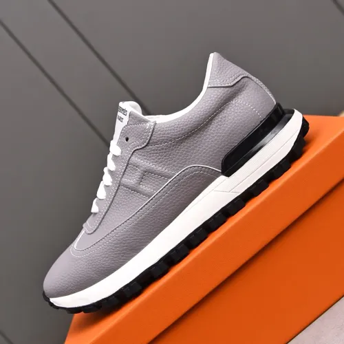 Replica Hermes Casual Shoes For Men #1423072 $80.00 USD for Wholesale