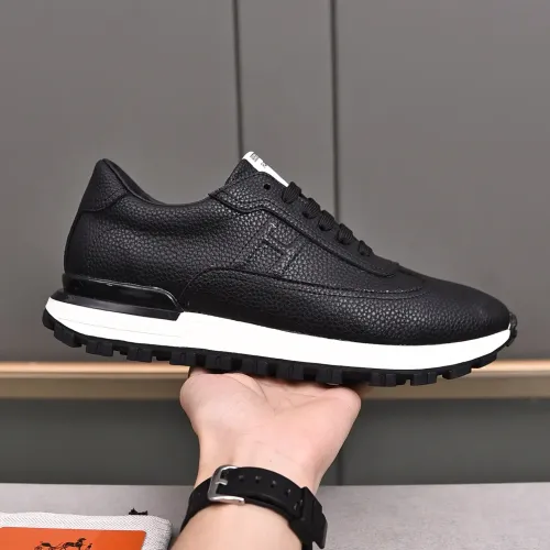Replica Hermes Casual Shoes For Men #1423074 $80.00 USD for Wholesale
