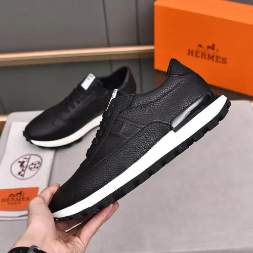 Replica Hermes Casual Shoes For Men #1423074 $80.00 USD for Wholesale