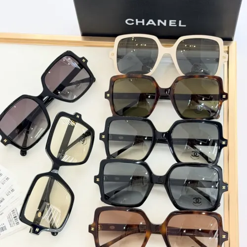 Replica Chanel AAA Quality Sunglasses #1423090 $60.00 USD for Wholesale