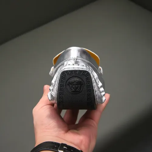 Replica Versace Leather Shoes For Men #1423105 $76.00 USD for Wholesale