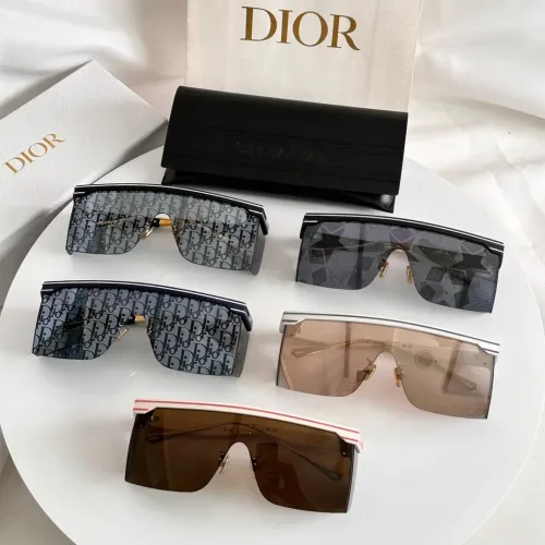 Replica Christian Dior AAA Quality Sunglasses #1423114 $60.00 USD for Wholesale
