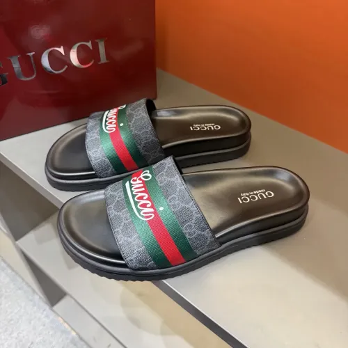 Replica Gucci Slippers For Men #1423124 $52.00 USD for Wholesale