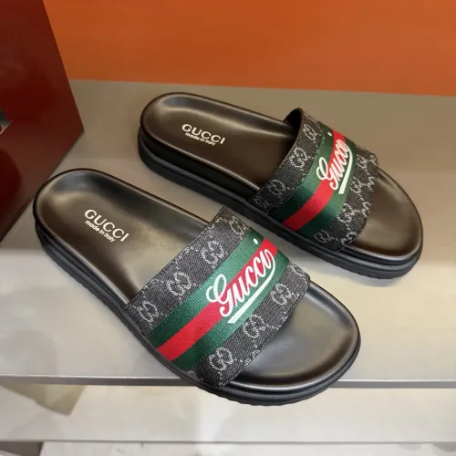 Replica Gucci Slippers For Men #1423125 $52.00 USD for Wholesale