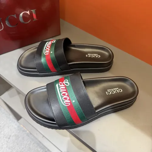 Gucci Slippers For Men #1423126 $52.00 USD, Wholesale Replica Gucci Slippers