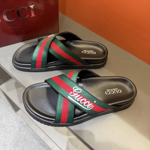 Gucci Slippers For Men #1423127 $52.00 USD, Wholesale Replica Gucci Slippers