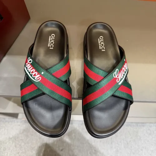 Replica Gucci Slippers For Men #1423127 $52.00 USD for Wholesale