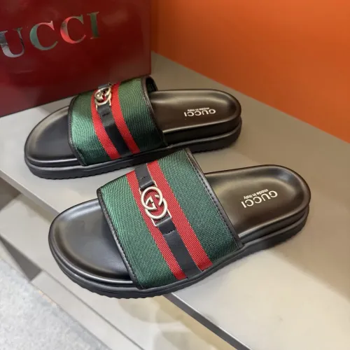 Gucci Slippers For Men #1423129 $52.00 USD, Wholesale Replica Gucci Slippers
