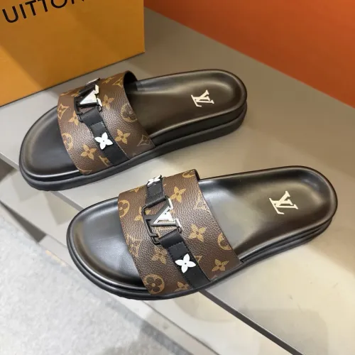 Louis Vuitton Slippers For Men #1423130 $52.00 USD, Wholesale Replica Louis Vuitton Slippers