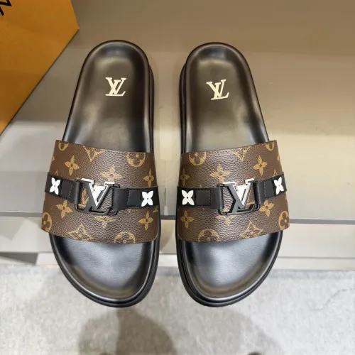 Replica Louis Vuitton Slippers For Men #1423130 $52.00 USD for Wholesale