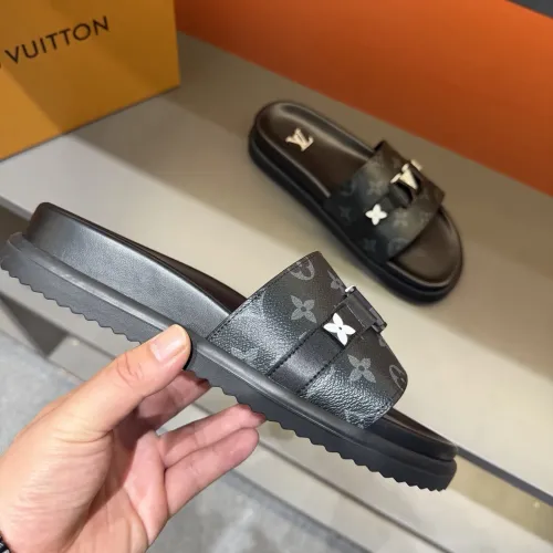 Replica Louis Vuitton Slippers For Men #1423131 $52.00 USD for Wholesale