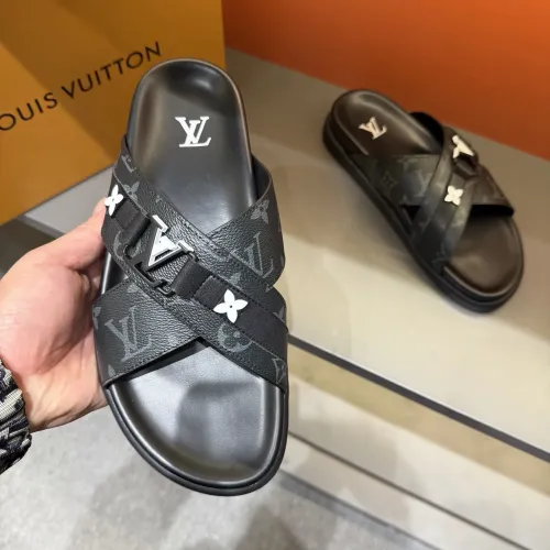Replica Louis Vuitton Slippers For Men #1423135 $52.00 USD for Wholesale