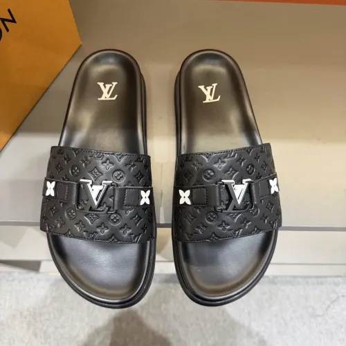 Replica Louis Vuitton Slippers For Men #1423138 $52.00 USD for Wholesale