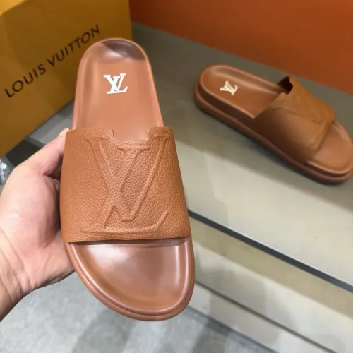 Replica Louis Vuitton Slippers For Men #1423141 $52.00 USD for Wholesale