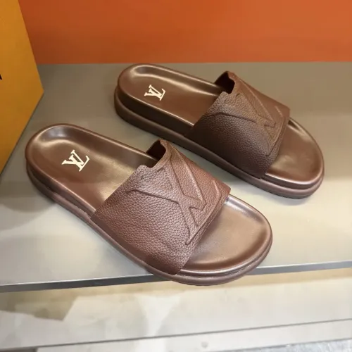 Replica Louis Vuitton Slippers For Men #1423142 $52.00 USD for Wholesale