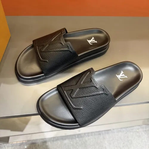 Replica Louis Vuitton Slippers For Men #1423143 $52.00 USD for Wholesale