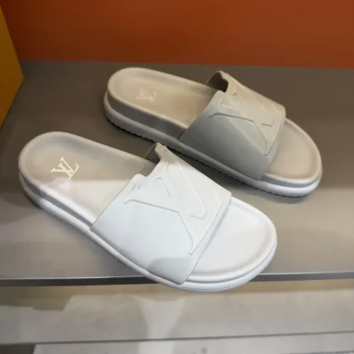 Replica Louis Vuitton Slippers For Men #1423147 $52.00 USD for Wholesale