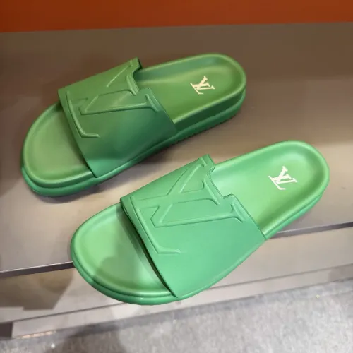 Louis Vuitton Slippers For Men #1423152 $52.00 USD, Wholesale Replica Louis Vuitton Slippers