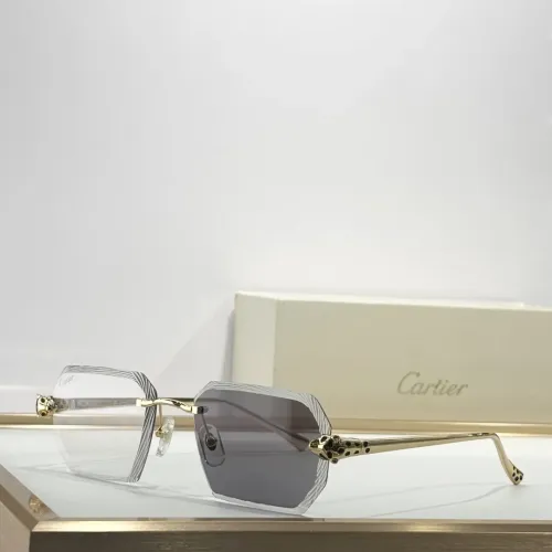 Cartier AAA Quality Sunglassess #1423156 $85.00 USD, Wholesale Replica Cartier AAA Quality Sunglassess
