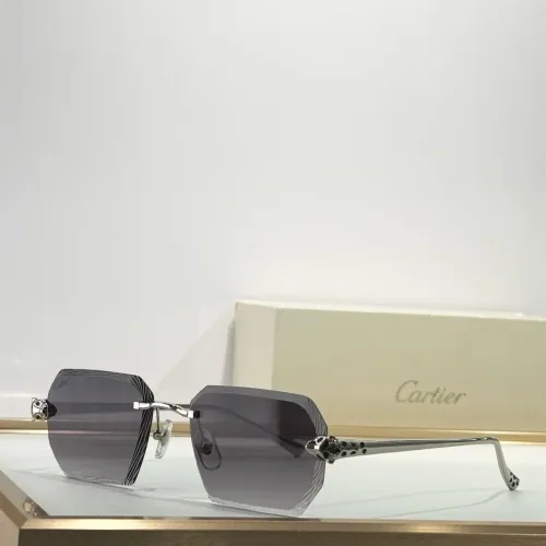 Cartier AAA Quality Sunglassess #1423162 $80.00 USD, Wholesale Replica Cartier AAA Quality Sunglassess