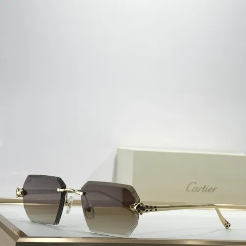 Cartier AAA Quality Sunglassess #1423163 $80.00 USD, Wholesale Replica Cartier AAA Quality Sunglassess