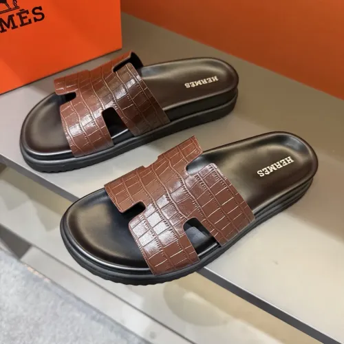 Hermes Slippers For Men #1423166 $52.00 USD, Wholesale Replica Hermes Slippers