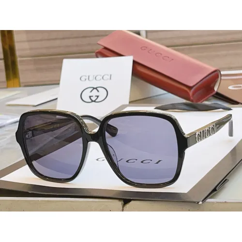Gucci AAA Quality Sunglasses #1423179 $56.00 USD, Wholesale Replica Gucci AAA Quality Sunglasses