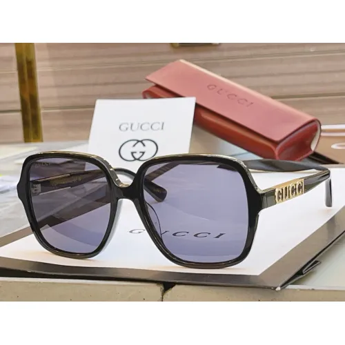 Gucci AAA Quality Sunglasses #1423180 $56.00 USD, Wholesale Replica Gucci AAA Quality Sunglasses