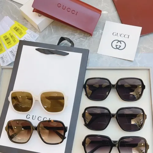 Replica Gucci AAA Quality Sunglasses #1423182 $56.00 USD for Wholesale