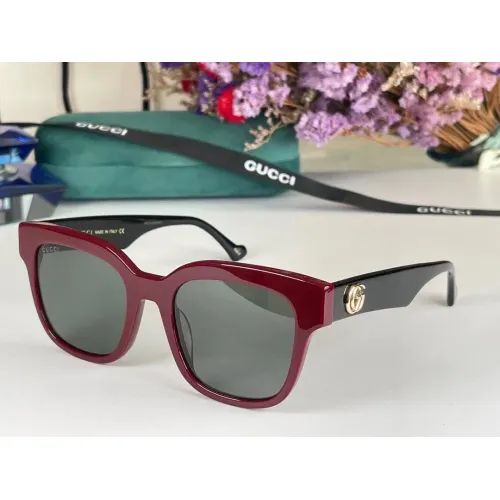 Gucci AAA Quality Sunglasses #1423187 $56.00 USD, Wholesale Replica Gucci AAA Quality Sunglasses
