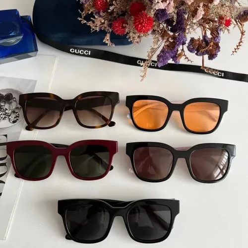 Replica Gucci AAA Quality Sunglasses #1423188 $56.00 USD for Wholesale