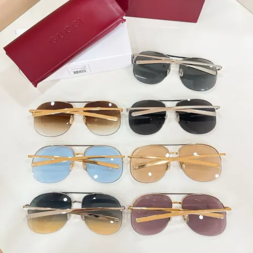 Replica Gucci AAA Quality Sunglasses #1423189 $60.00 USD for Wholesale