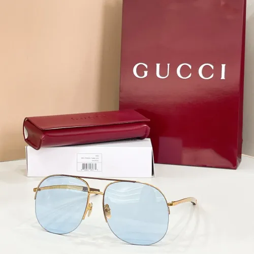 Gucci AAA Quality Sunglasses #1423195 $60.00 USD, Wholesale Replica Gucci AAA Quality Sunglasses
