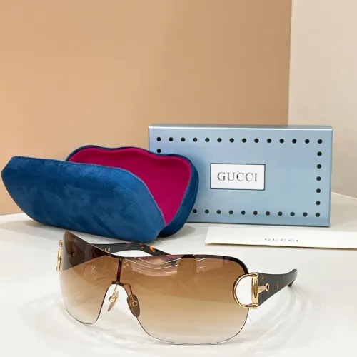 Gucci AAA Quality Sunglasses #1423201 $60.00 USD, Wholesale Replica Gucci AAA Quality Sunglasses