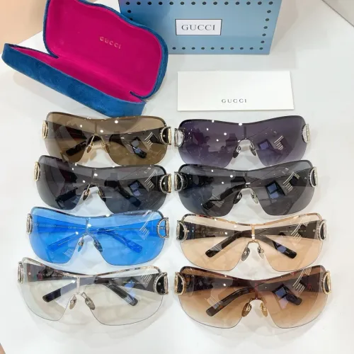Replica Gucci AAA Quality Sunglasses #1423201 $60.00 USD for Wholesale